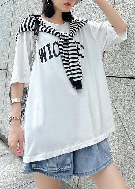 Short-sleeved t-shirt women's summer dress loose large size compassionate two-piece shirt with shawl