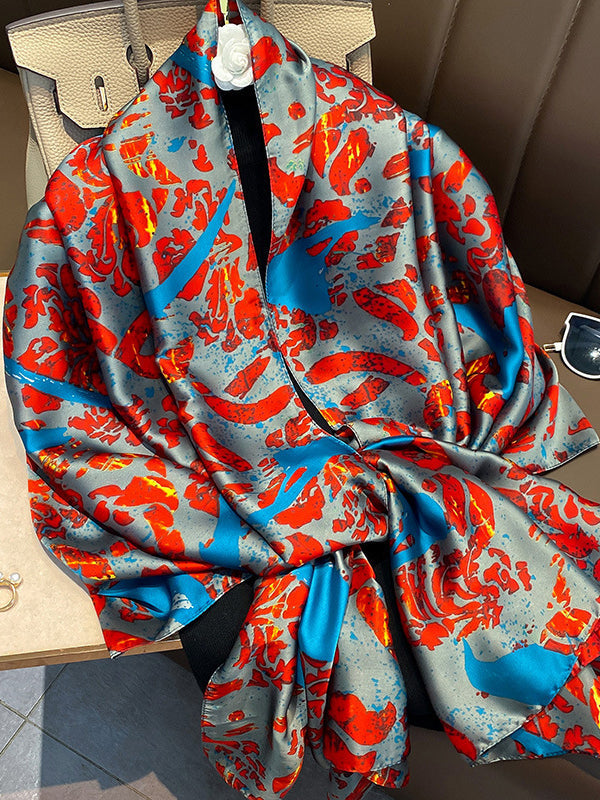 Printed Sun Protection Shawl&Scarf