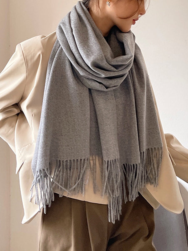 Tasseled Shawl&Scarf