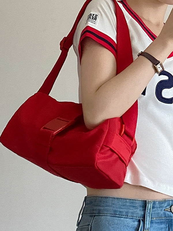 Casual Solid Color Sports Bags Accessories