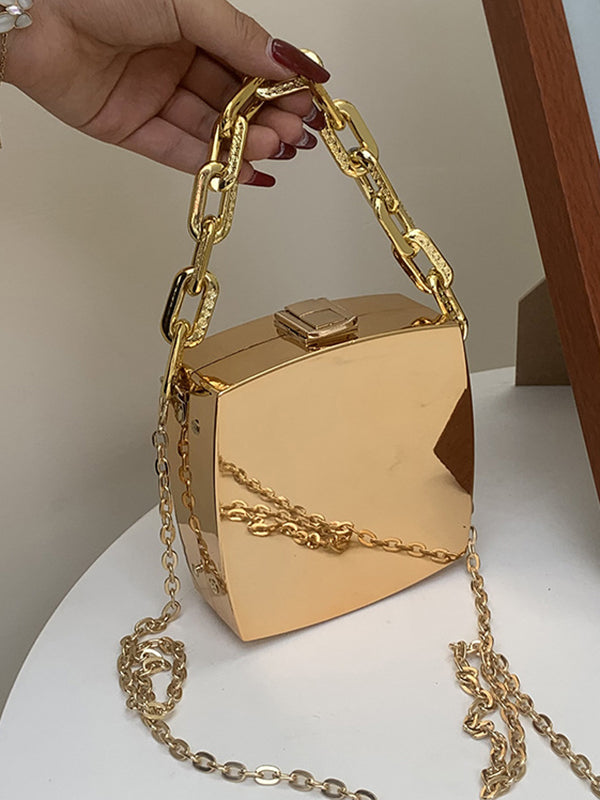 Original Creation Chains Solid Color Bags Accessories