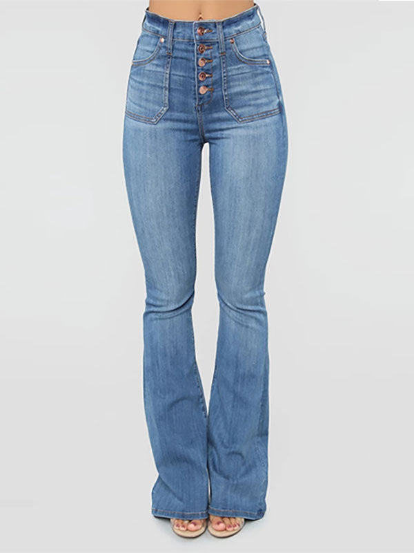 Bootcut Jeans for Women Mid Rise Spring Flare Bottoms 2024