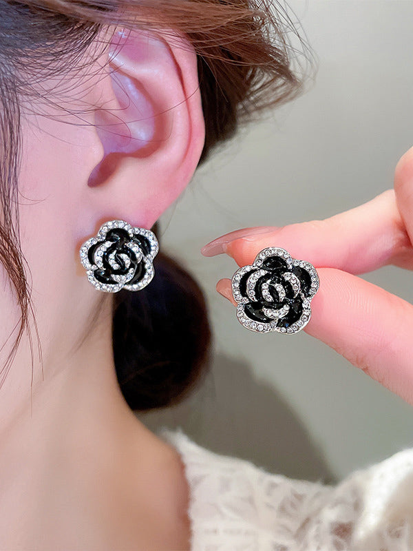 Flower Shape Earrings Accessories