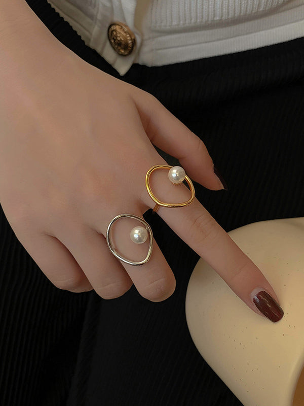 Pearl Hollow Rings Accessories